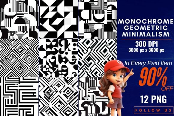 Download Monochrome Geometric Minimalism - Geometric minimalism Collection