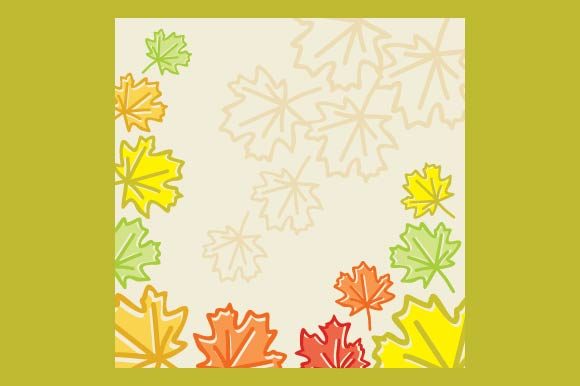 Download Autumn  Background Graphic Template - Autumn Collection