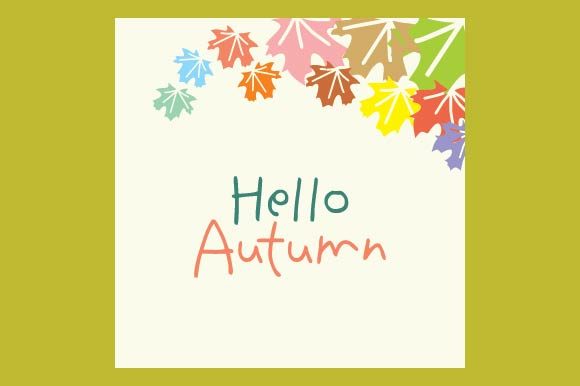 Download Autumn Background Graphic Template - Autumn Collection